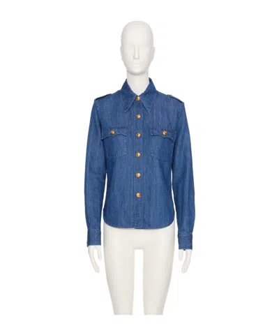 VALENTINO LIGHTWEIGHT DENIM SHIRT