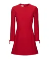 Valentino Crepe Mini Dress