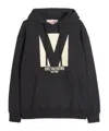 Valentino Chez Hooded Sweatshirt In Black