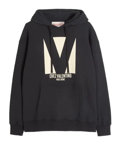 VALENTINO VALENTINO CHEZ VALENTINO DRAWSTRING HOODIE