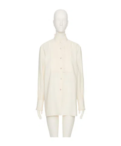 Valentino Long-sleeved Shirt In Birch
