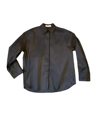 Valentino Long-sleeved Shirt In Black