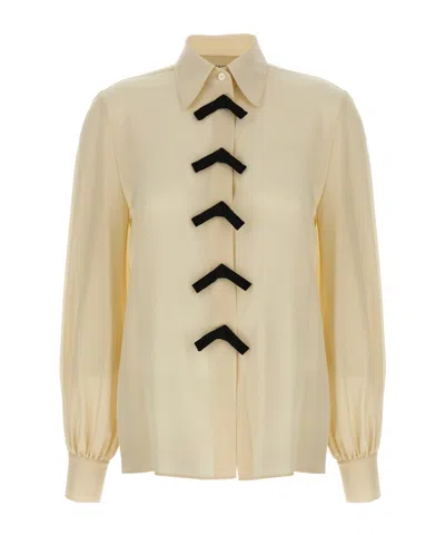 Valentino Long-sleeved Shirt In Multi
