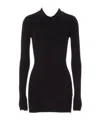 Valentino Long-sleeved Sweater In Black