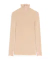 Valentino Pullover Aus Kaschmir Frau Alabaster Xs In Brown