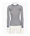 Valentino Long-sleeved Sweater In White