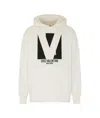 Valentino Garavani White Cotton Sweatshirt In White