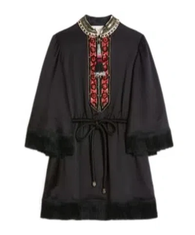 VALENTINO BEAD-EMBELLISHED BLOUSE