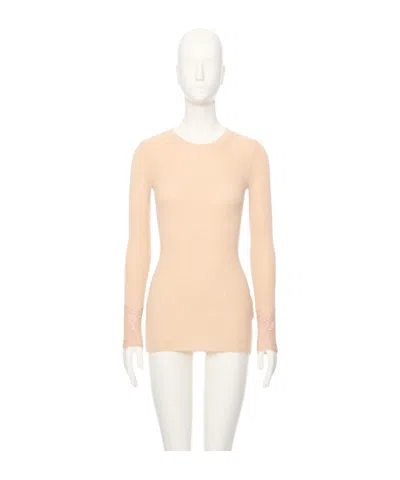 Valentino Long-sleeved Tops In Pink