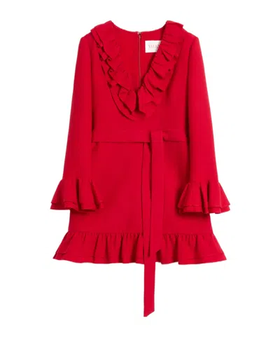 Valentino Mini Dress In Red