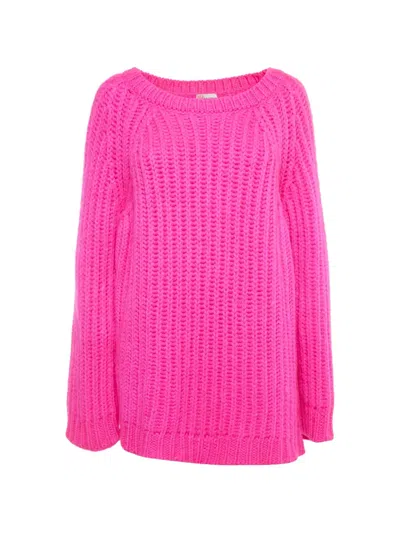 Pre-owned Valentino Long-sleeves Sweater In Pink