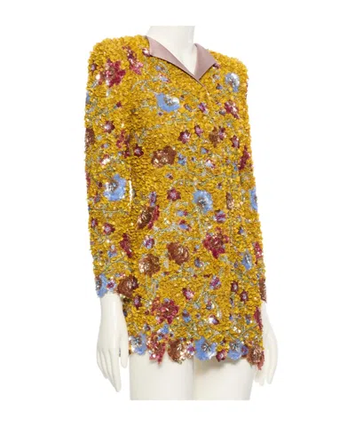 Valentino Long-sleeved Casual Jacket In Brown