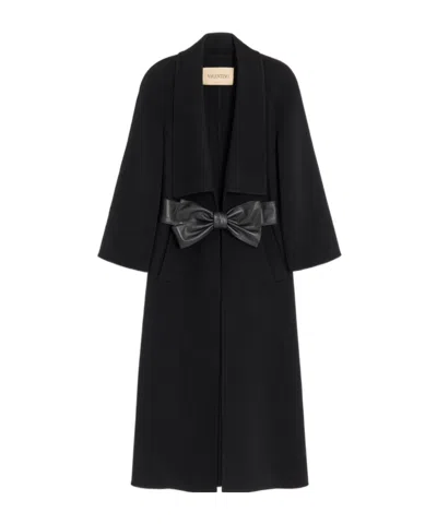Valentino Long-sleeved Coat In Multi