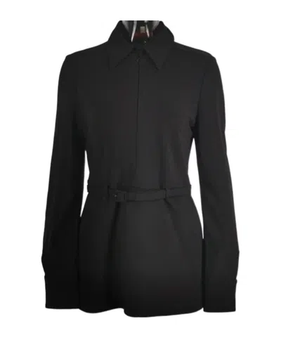 Valentino Long-sleeved Shirt In Black