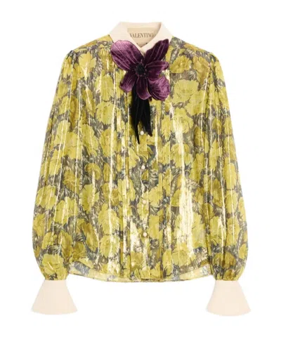 Valentino Long-sleeved Top In Multi