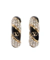 Valentino Loop Earrings In Yellow