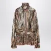 Valentino Patterned Lurex Blouse