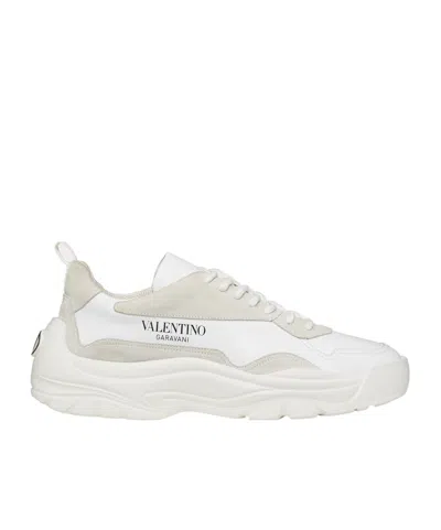 Valentino Garavani Low-top Gumboy Sneakers In White