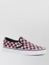 Valentino Garavani  Garavani And Vans Fabric Slip-on Trainer With Vlogo Checkerboard Print In Multi