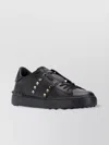 Valentino Riveted Casual Sneakers With Low Uppers