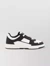Valentino Dotsliberty Sneakers Leather Perforated Toe In White