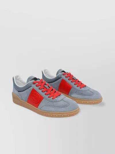 VALENTINO GARAVANI LOW TOP SUEDE SNEAKERS