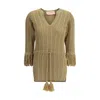 Valentino Lurex Knit Short Dress