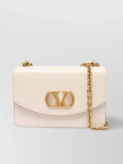 Valentino Garavani Luxe Adaptable Shoulder Bag With Gold Hardware