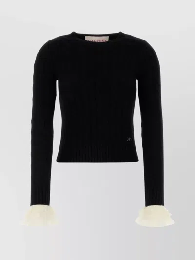 VALENTINO LUXE CASHMERE KNIT SWEATER