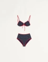 Valentino Cherryfic Printed Lycra Bikini Set