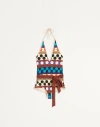 Valentino Lycra One-piece Swimsuit With Opticool Riga Pois Print Woman Multicolour S