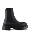 Valentino M-way Rockstud Ankle Boot In Calfskin Leather