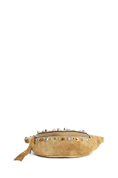 Valentino Garavani Man Beige Fanny Packs