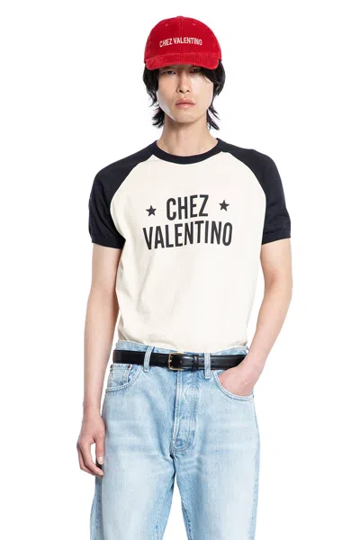 VALENTINO CHEZ VALENTINO BASEBALL T-SHIRT