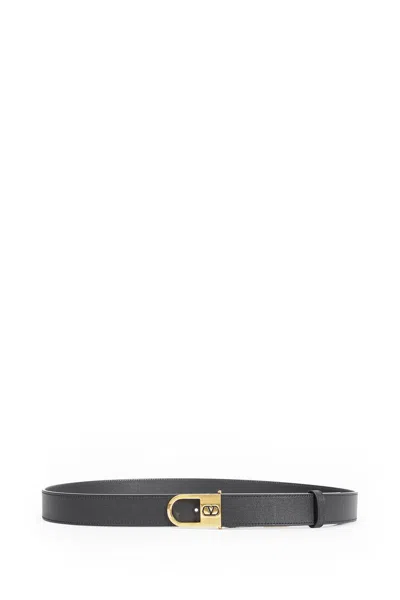Valentino Garavani Man Black Belts