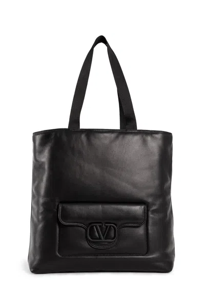 Valentino Garavani Tote Noir In Black