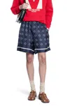 Valentino Garavani Shorts In Blue