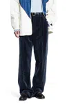 Valentino Trousers Featuring Pleated Design And Belt Loops