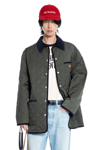 VALENTINO QUILTED NYLON VLOGO JACKET
