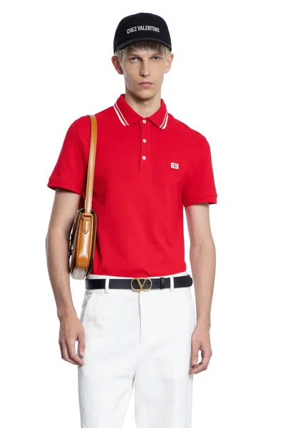 VALENTINO MAN RED T-SHIRTS & TANK TOPS