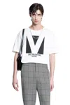 Valentino Mens Avorio Logo-print Crew-neck Cotton-jersey T-shirt In White