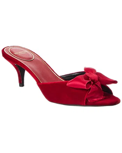 Valentino Garavani Valentino Marie 60 Velvet Sandal In Multi