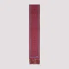 Valentino Maroon Geometric Pattern Scarf In Maroon