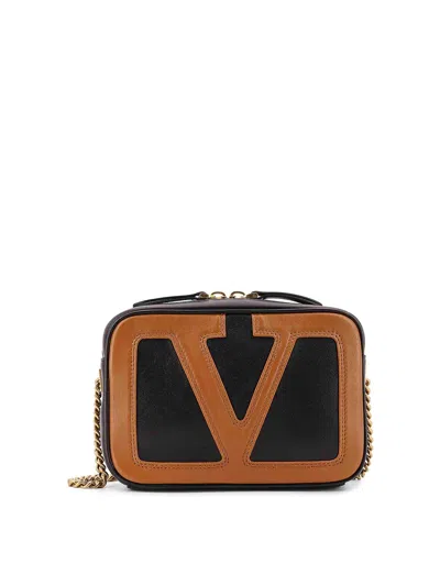 Valentino Garavani Marsupio Viva Superstar In Leather In Black