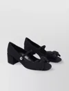 Valentino Mary Jane Block Heel Square Toe