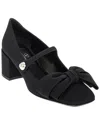 Valentino Mary Jane Block Heel Square Toe