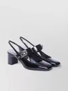Valentino Mary-jane Style Block Heel Pumps