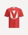 Valentino Crewneck Graphic Print T-shirt Logo