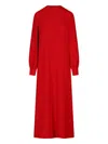 Valentino Maxi Silk Dress With Shawl