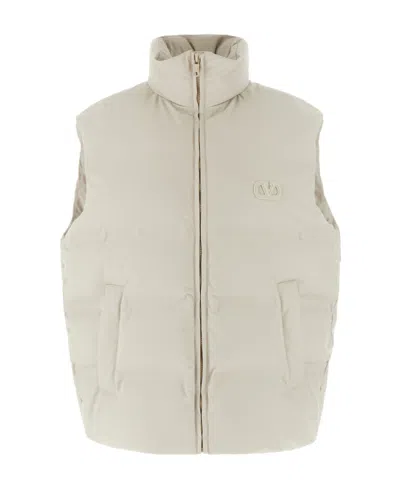 Valentino Maxi-vlogo Down Gilet In White